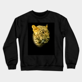 Leopard portrait Crewneck Sweatshirt